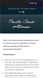 Mobile Screenshot of pacificcoastalliance.com